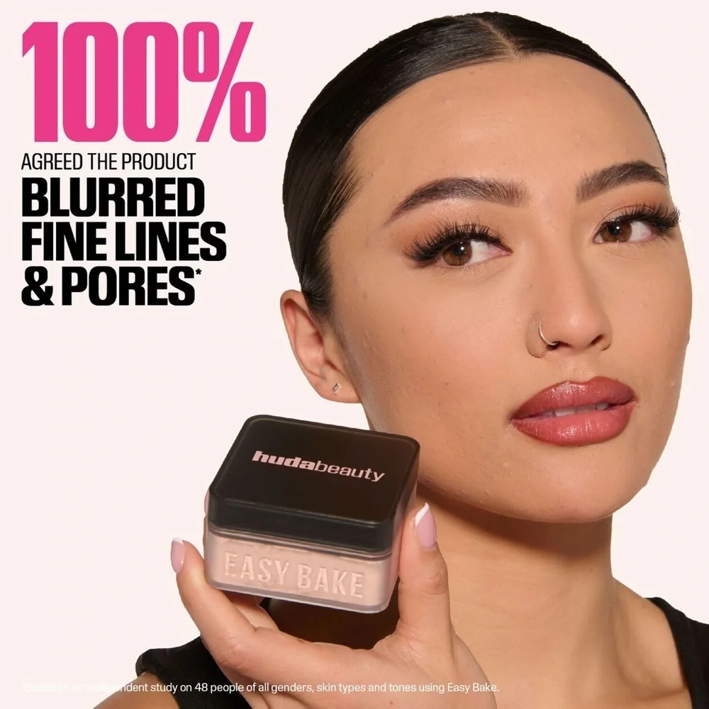 ✨ HUDA BEAUTY Easy Bake Loose Setting Powder – Creamy Beige | Brand New in Box ✨